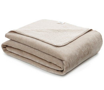 Koc s.Oliver 3280-330 150x200 beżowy