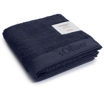 Ręcznik bawełniany s.Oliver Uni 1512-660 dunkelblau