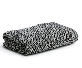 Ręcznik Möve Brooklyn Fischgrat 081 Black