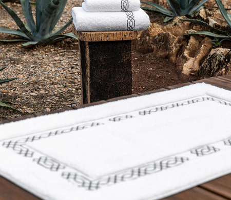 Dywanik łazienkowy Graccioza Milano 20003 White