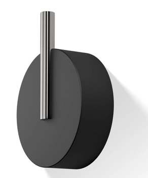 DECOR WALTHER STONE WHG wieszak M czarny/stal mat