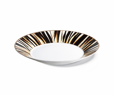 Talerz do zupy Roberto Cavalli Ray of Gold, zestaw 2 szt.