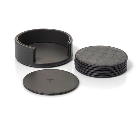 Podkładka pod kubek JOOP! Cornflower 6 sztuk Anthrazit