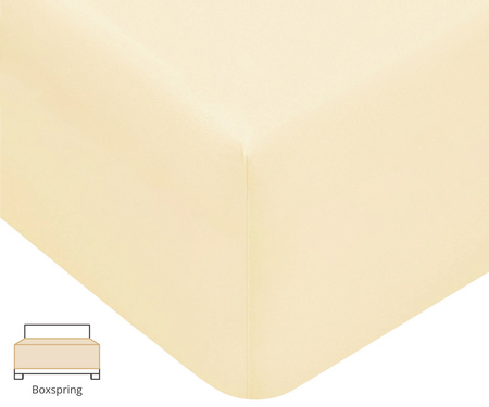 Prześcieradło na wysoki materac Formesse Bella Donna Premium Alto 111 Naturalny