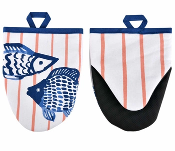 Rękawica kuchenna micro Ulster Weavers Catch of the Day 2 sztuki