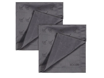 JOOP! serwetki Faded Cornflower 50x50 2 szt. graphit