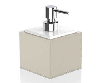 DECOR WALTHER BROWNIE SSP dozownik do mydła sand / chrom