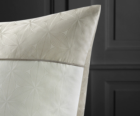 Pościel mako-adamaszek Fleuresse Black Premium 488296-7 Creme-Sand