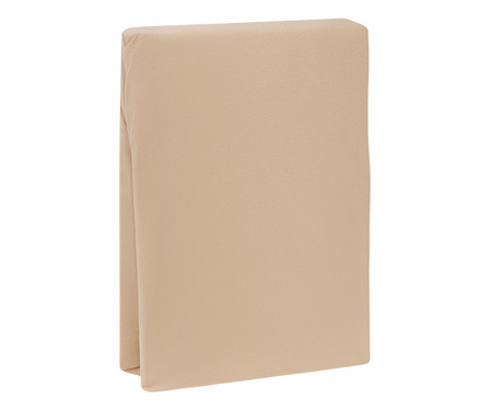 Prześcieradło na topper Formesse Bella Donna Jersey La Piccola 115 Pieczarka