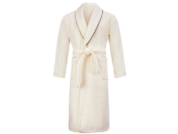 Möve szlafrok z szalem Homewear 017 ivory