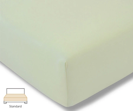 Prześcieradło fein-jersey Estella 6500 565 Zielony