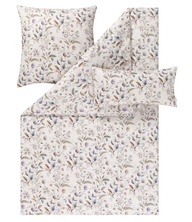 Pościel mako-satyna Estella Jolanda 7953-215 creme