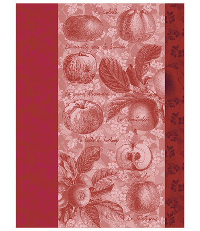 Ściereczka kuchenna Le Jacquard Français Pommes à Croquer Renette