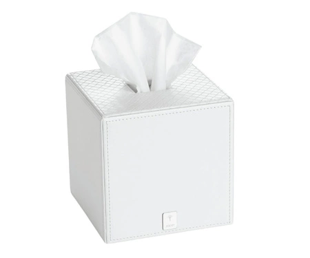 Pudełko na chusteczki kwadratowe JOOP! Bathline White