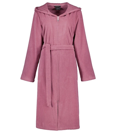 Szlafrok damski zapinany na zamek Cawö 837-22 Blush 32-46