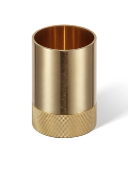 DECOR WALTHER CLUB BOD 1 pojemnik okrągły złoty mat