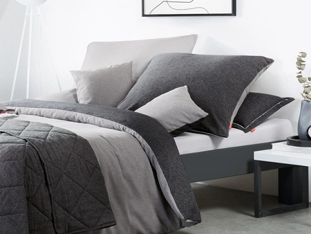 Pościel flanelowa Fleuresse 604158-0111 Graphite