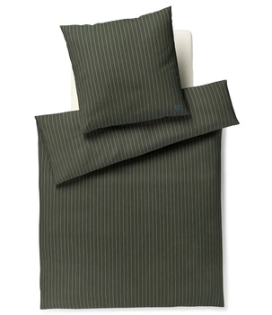 Pościel flanelowa JOOP! Soft Stripes 45003-04 Green