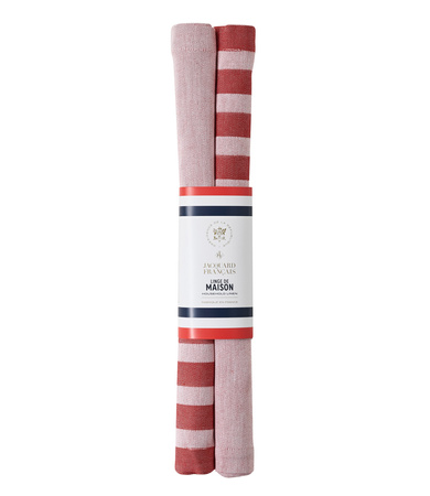 Podkładki na stół Le Jacquard Français Coco-Rico Rouge 2 szt.