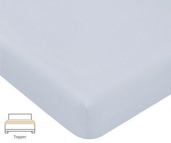 Prześcieradło na topper Formesse Bella Donna Jersey La Piccola 523 Błękit Nieba