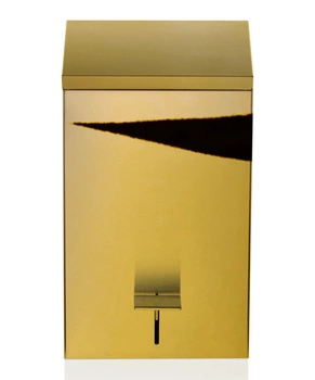 DECOR WALTHER TE 70 kosz z pedałem SOFT CLOSE złoto