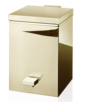 DECOR WALTHER TE 75 kosz z pedałem SOFT CLOSE złoto