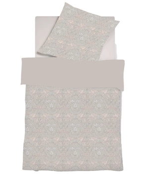 Fleuresse pościel mako-jersey Black Premium 074396-7 Silver