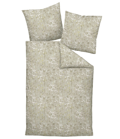 Pościel satyna bawełniana Janine Milano 45117-06 Olivgrün 