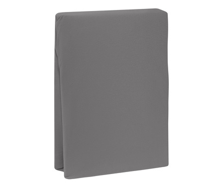 Prześcieradło na topper Formesse Bella Donna Jersey La Piccola 215 Jasny Antracyt