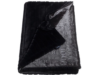 JOOP! koc futrzany Glam 70918-002 czarny