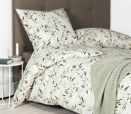 Pościel flanelowa Janine Davos 65137-06 Mineralgrün Oliv