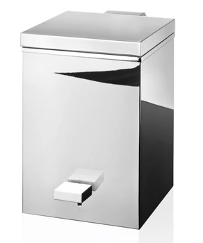 DECOR WALTHER TE 75 kosz z pedałem SOFT CLOSE chrom