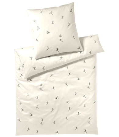 Pościel satyna bawełniana Elegante Mono Ski 24549-4 Zirbe