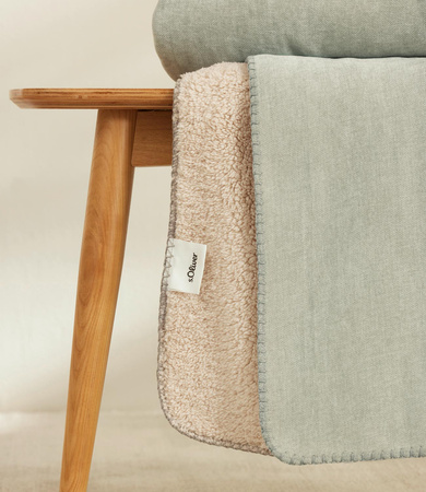 Koc s.Oliver 3280-730 150x200 zielony