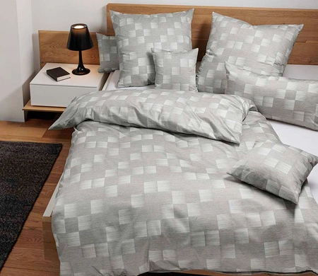 Pościel jersey Janine Carmen S 55120-08 Silbergrau