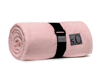 Koc s.Oliver Kuschelsoft 3638-500 150x200 pudrowy-różowy