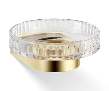 DECOR WALTHER CENTURY WSS mydelniczka ścienna kryształ szlifowany/złoty mat /