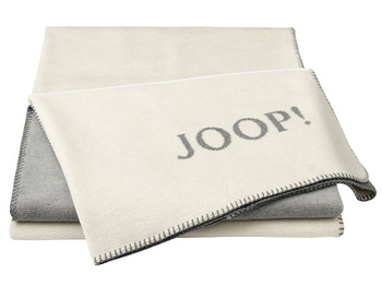 Koc JOOP! Melange Doubleface 706232 150x200 Natur Silber
