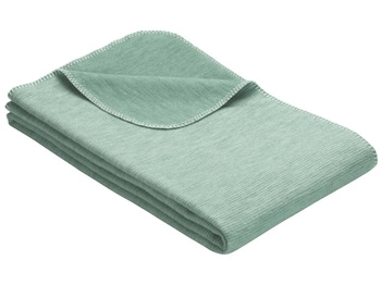 Koc dziecięcy Ibena Lausanne 2163-730 70x100 Turkusowy