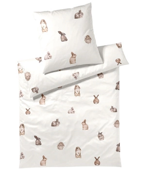 Pościel satyna jedwabna Elegante Bunnies 24531-07 Leinen