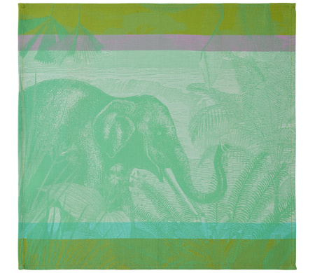Serwetki bawełniane Le Jacquard Français Sinharâja Jungle 4 szt.