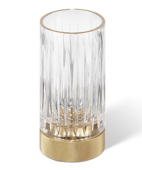 DECOR WALTHER CLUB SMG kubek kryształ szlifowany/złoty mat