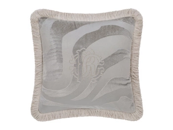 Poduszka dekoracyjna Roberto Cavalli Home Macro Zebrage Monogram 40x40 010