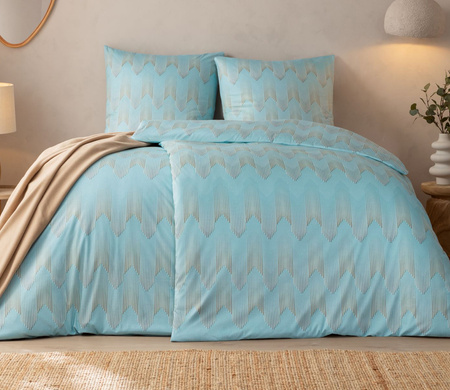 Pościel jersey Estella Cielo 6613-640 Azur