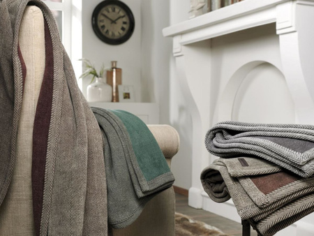 Koc Ibena Aberdeen 2020-700 150x200 szaro-zielony