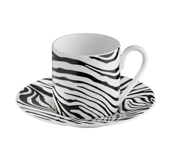 Filiżanka do kawy Roberto Cavalli Zebrage, zestaw 6 szt.