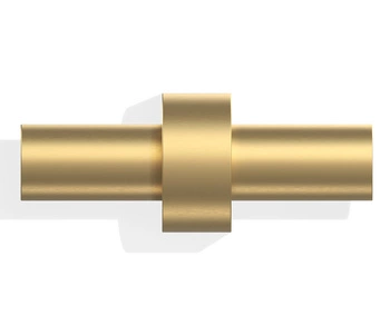 DECOR WALTHER CENTURY HAK2 wieszak podwójny złoty mat