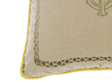Poduszka dekoracyjna Roberto Cavalli Home Venezia 40x40 4287 Beige