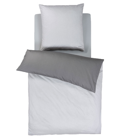 Pościel satyna bawełniana JOOP! Micro Pattern 4040 9 Silver