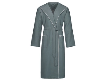 Szlafrok z kapturem bugatti Tizian 7400 szary